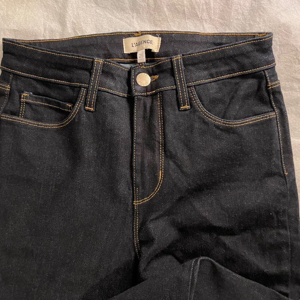 L'AGENCE Marguerite High Rise Skinny Jeans, Color: TBD-GA, Size: 25W, NWOT